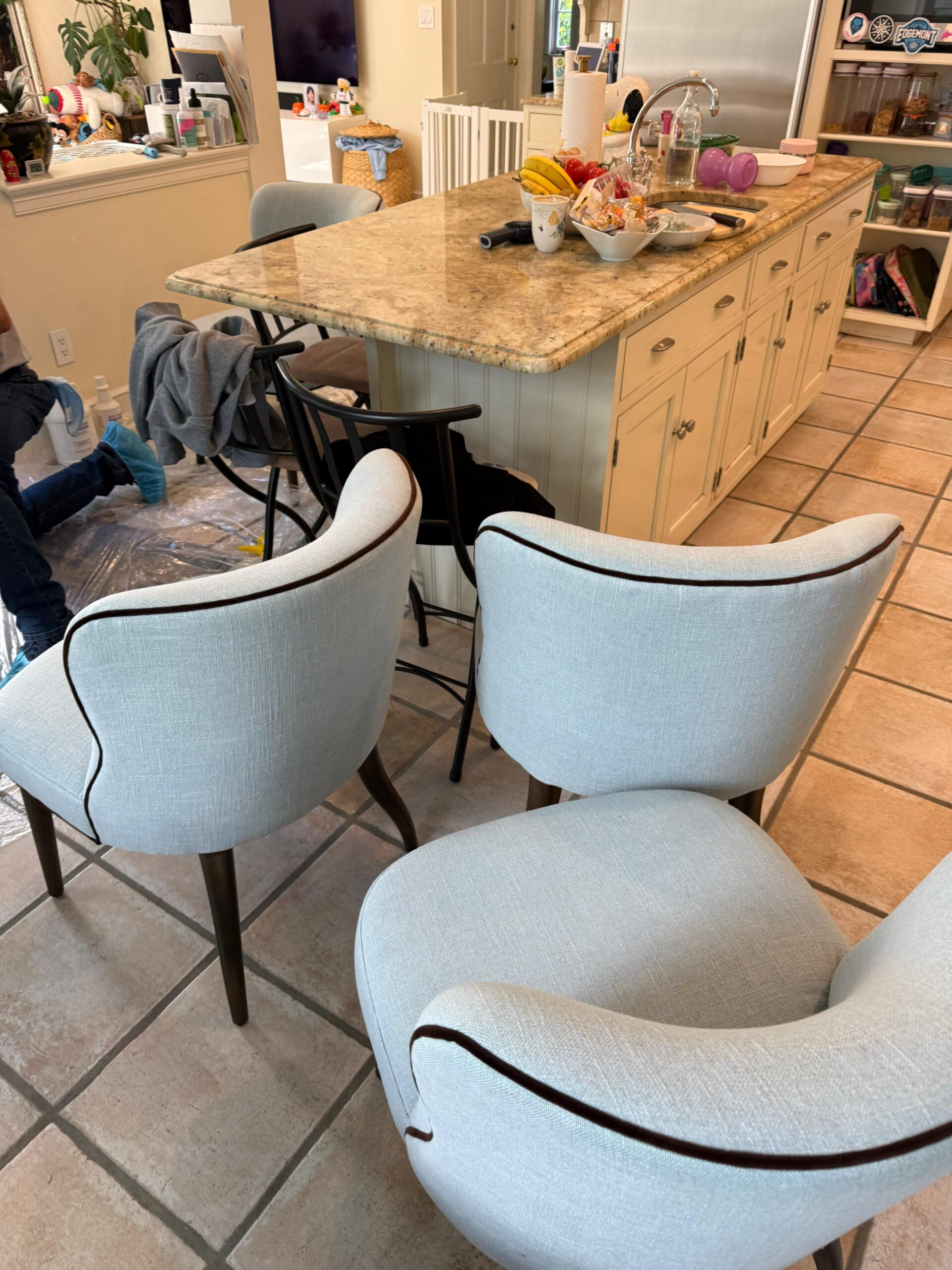 Chair upholstery